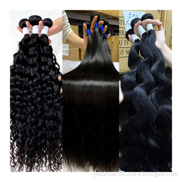 Hair Vendors Wholesale Free Sample Mink Natural Raw Virgin Brazilian Cuticle Aligned Hair Bundles Human Hair Extension